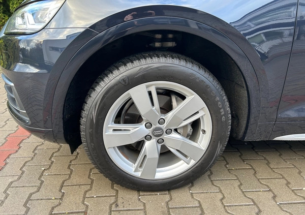 Audi Q5 cena 132800 przebieg: 98787, rok produkcji 2019 z Miłosław małe 436